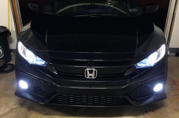 Low Beam LED Headlights Honda Civic