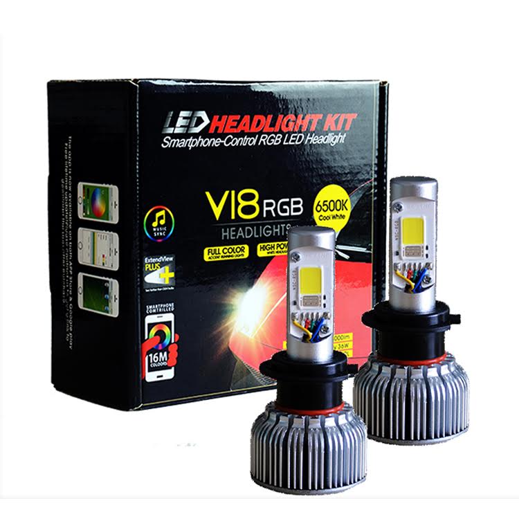 Low Beam LED Headlights - Color Changing LED GUYS