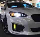 Low & High Beam LED Headlights - RGB Color Changing - 9004