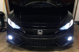 Low Beam LED Headlights - RGB Color Changing - 9006